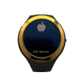Apple Logo LED Watch For Men. 