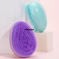 Linman Portable Mini Egg Shape Hairbrush Scalp Mass age Comb Comb Detangling Hairdressing Travel. 