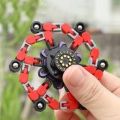 Transformable Fingertip Gyro, Fidget Spinner, Octopus robot , Spider robot.. 