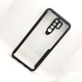 Poco M2 Ipaaky Back Transparent Semi Hard Border Cover. 