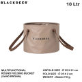 Blackdeer Multifunctional Portable Foldable Bucket 10 Ltr / 20 Ltr for Trekking Hiking Camping Picnic. 