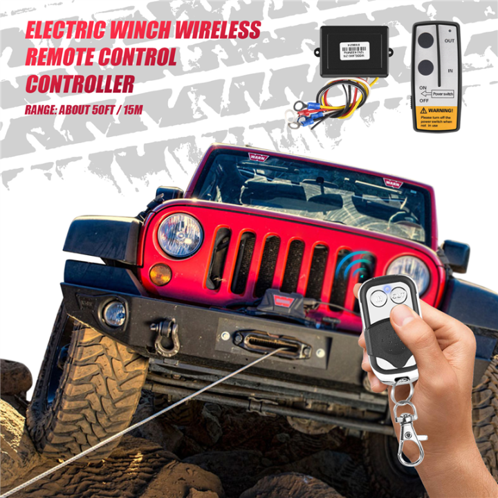 12V%2012Volt%2050ft%20Winch%20Wireless%20Remote%20Control%20Set%20for%20Truck%20ATV%20Warn%20Ramsey%20-%20Image%206