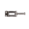 FORIDE 4X Guitar Bridge Saddles Roller Tremolo for Strat Tele Electric Guitar Accessories Silver. 