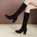 Fabulous Scrub Leather Women Fashion Hoof Heels Boots ( Nep-1) - Fashion | Women's Footwear | Boots For Women | Shoes For Women |. 