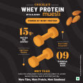 BAGRRYS WHEY PROTEIN MUESLI (500g) | CHOCOLATE, ALMONDS. 