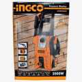 INGCO 2000W Copper Wire Induction Motor High Pressure Washer With Soap Bottle For Car Bike And Multi Purpose Use Household Use. 