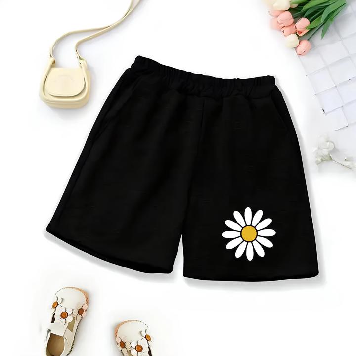 Binay%20Embroidery%20Casual%20Women'S%20Summer%20Free%20Size%20Shorts%20With%20Print%20-%20Black%20%7C%20Fashion%20Casual%20Shorts%20For%20Women%20-%20Image%203