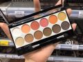 Odbo 12 color eyeshadow palette OD210 No-01 With Free Lipliner By Genuine Collection. 