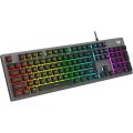AULA S2056 Mechanical Membrane Gaming Keyboard USB Wired Backlight Metal ABS Floating Keycap. 
