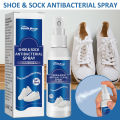Shoe Shock Antibacterial Deodorant Spray Foot Odor Eliminator Shoe Deodorizer. 