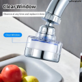 WeihonghunfeiSales promotion New Universal Tap Aerator with Filter Element 1080° Splash-proof Swivel Faucet Filter Water Saving Filtration Purifie Wash Basin. 