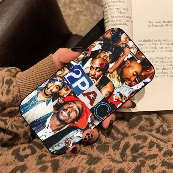 Rapper%202pac%20singer%20Tupac%20Phone%20Case%20For%20iPhone%2014%2011%2012%2013%20Mini%20Pro%20XS%20Max%20Cover%206%207%208%20Plus%20X%20XR%20SE%202020%20Funda%20Shell%20-%20Image%202