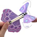1/5PCS Flying Magic Butterfly Toy Creative Fancy Kids Magic Prop Rubber Band Power Surprise Birthday Wedding Gift Random Style. 