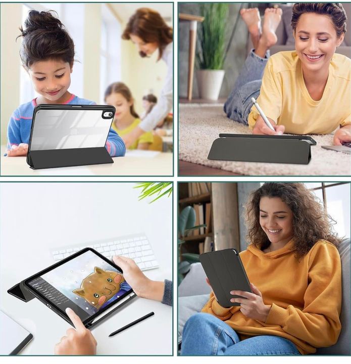 Clear%20Case%20for%206th%20Generation%20iPad%20Case%209.7%20with%20Pencil%20Holder%20-%20Image%202