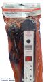 Guardian Shield Surge Protector 4 Port 3000W (16A) Universal Extension Multiplug with Voltmeter. 