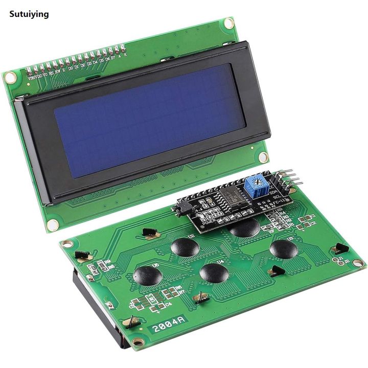 Sutuiying LCD2004+I2C 2004 20x4 2004A Blue/Green screen HD44780 ...
