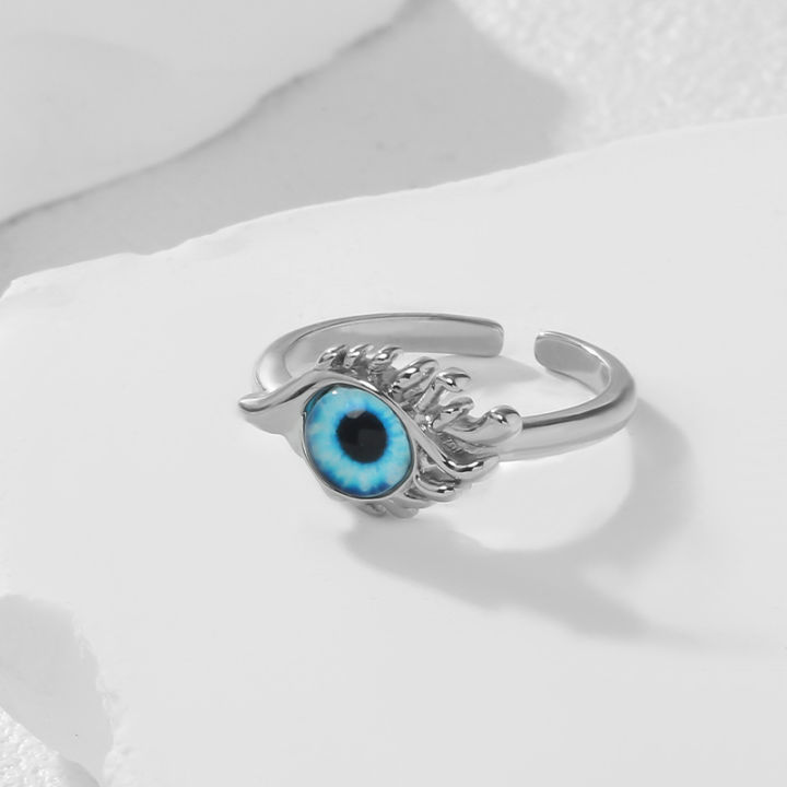 %E3%80%90Hottest%20Trends%E3%80%91Korean-style%20Devil's%20Eye%20Instagram%20Style%20Liquid%20Niche%20Design%20Simple%20Light%20Luxury%20High-end%20Color-free%20Open%20Ring%20for%20Women%20-%20Image%204