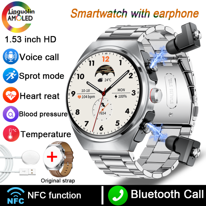Linguolin%20For%20Xiaomi%20New%202%20in%201%20Smart%20Watch%20With%20Earbuds%20Smartwatch%20TWS%20Bluetooth%20Earphone%20Heart%20Rate%20Blood%20Pressure%20Monitor%20Sports%20Watch%20-%20Image%202