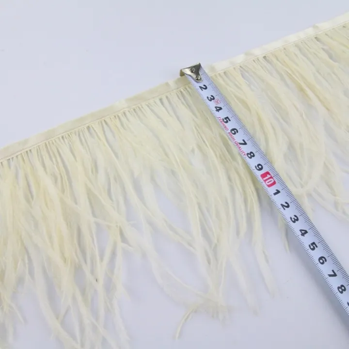 1%20Meter%20Handmade%20Ribbon%20Tassel%20Natural%20Ostrich%20Feathers%20Sewing%20Decoration%2010-15cm%20Wide%20Ostrich%20Feathers%20Trim%20Feather%20Plumes%20Ribbon%20Selvage%20Costumes%20Sewing%20Accessories%20-%20Image%205