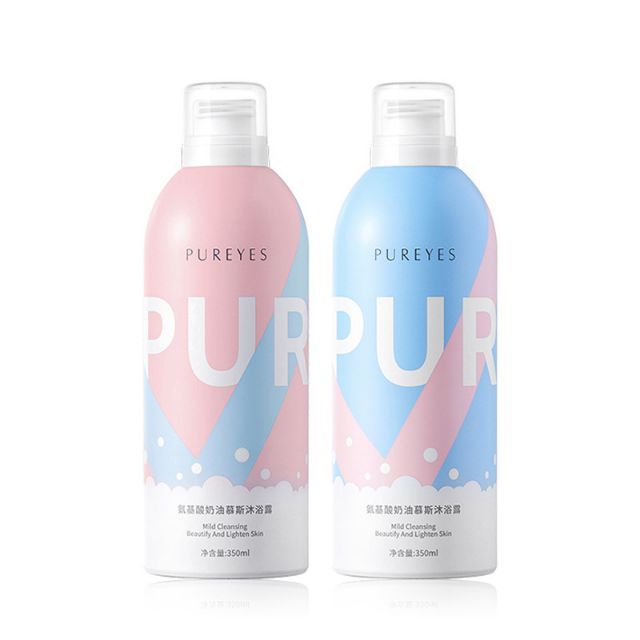 PUREYES%20(Refreshing%20Moisturizing)%20Amino%20Acid%20Cream%20Mousse%20Shower%20Gel%20Body%20Wash%20350ml%20-%20Image%202