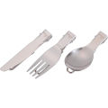 Fire Maple Stainless Steel Folding Cutlery Set. 