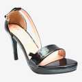 Black Color Nicola High Heeled Sandals For Women. 