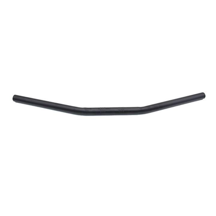 (GGBR) 1 inch Motorcycle Handlebar 25mm Black Drag Straight Bar Cafe ...