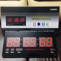 18.9-Inch Oversized LED Digital Wall Clock Large Display With Indoor Temperature Date And Day Electric Wall Clock/Calendar Timer Home Décor JH4600. 