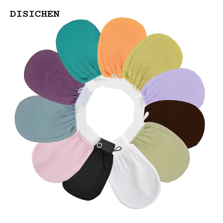 DISICHEN%202025%20New%201Pc%20Body%20Scrubber%20Bath%20Brush%20Double%20Sided%20Hammam%20Scrub%20Mitt%20Magic%20Peeling%20Glove%20Exfoliating%20Tan%20Removal%20Mitt%20-%20Image%202
