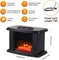 Electric Mini Handy Heater Portable Flame Heater 1000W. 