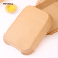 Wenefang Rectangular Air Fryer Disposable Paper Kitchen Air Fryer Liner Paper Mats Non-Stick Oil Baking Paper Pad for Oven Kitchen Tool. 