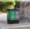 Segregation Dual Waste Dustbin for Wet Dry and Recyclable Waste 40 litres 20 + 20  with Removable bin. 