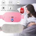 Menstrual Heating Pad, Electric Cramp Relief Waist Belt Device, Heating Pads With 3 Heat Levels And 3 Vibration Massage Modes,menstrual Period, Back Or Belly Pain Relief For Women And Girl. 