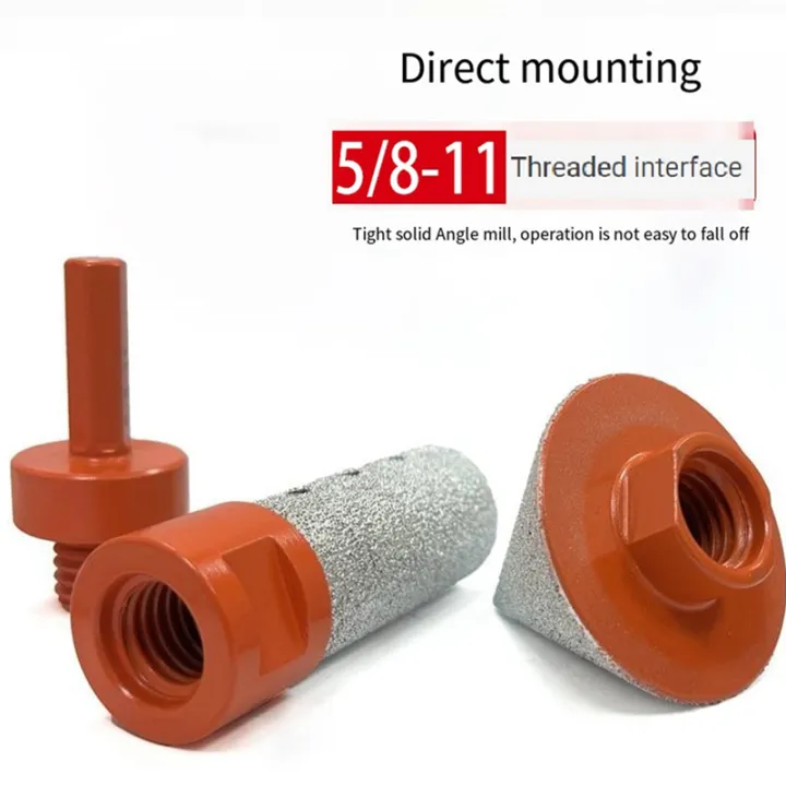Thread Module Expander Brazed Diamond Milling Bit Chamferer Ceramic Tile Hole Expander 5/8-11 ...
