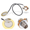 Acoustic Guitar Transducer Pre-Wired Amplifier Piezo Jack Pickup. 