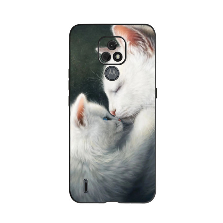 Pixfab - Custodia trasparente per Motorola E7 (XT2095), antiurto, ultra sottile, resistente ai graffi, in gel di gomma siliconica, custodia protettiva, per Motorola Moto E7 XT2095 (6,5 cm