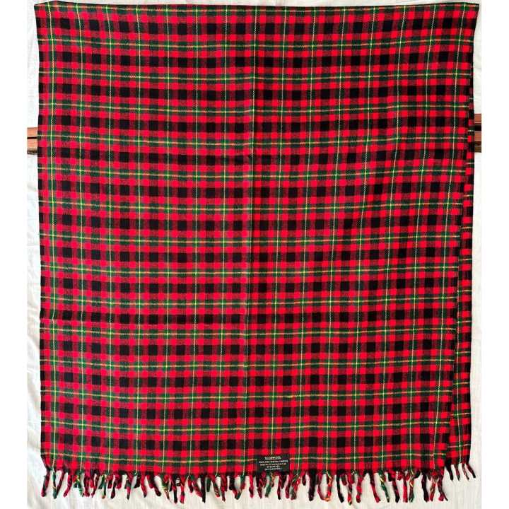Large Tartan Shawl for Women - Clan Wallace Patten