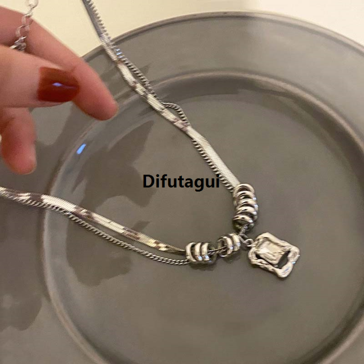 Difutagui%20Punk%20Hip%20Hop%20Double%20Layer%20Square%20Zircon%20Pendant%20Necklace%20For%20Luxury%20Women%20Men%20Vintage%20Gothic%20Sweater%20Necklace%20Y2K%20Jewelry%20Party%20-%20Image%208