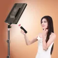 RL-19 LED Video Light Panel Light With Tripod Square Diffuser Light With Stand Photography Lamp. 