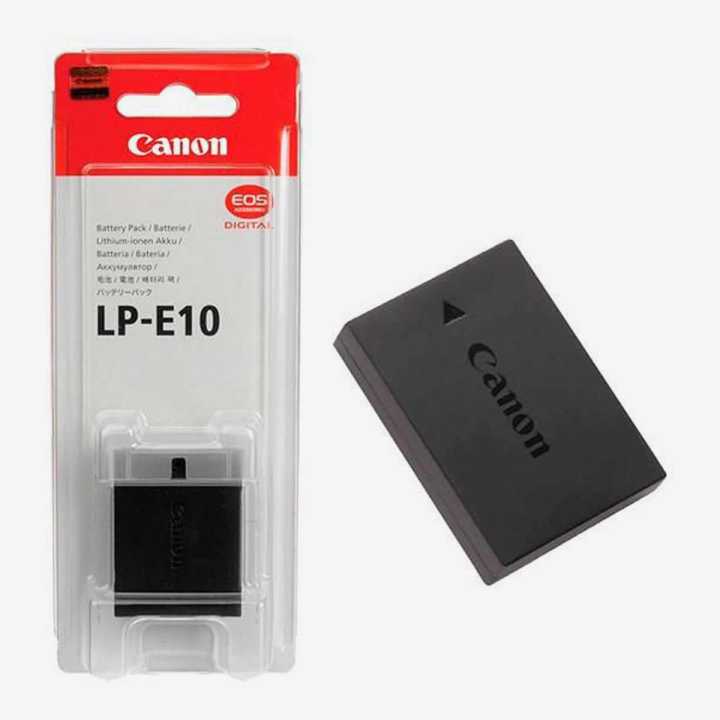 Battery for Canon 1100D 1200D 1300D 4000D 2000D LP E10 Battery for Canon Camera