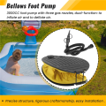 Outdoor Foot Pump Air Pump Inflator for Camping Mat Mattress Balloon Inflatable Bed Boat Swimming Floating Accessories. 