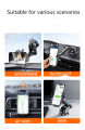 Car Mobile Phone Stand Holder Easy Clamp Hands-Free Universal Dashboard Windshield Suction. 