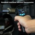 50~380? Industrial Digital Infrared Thermometer Handheld Infrared LCD Temperature Meter Gauge. 
