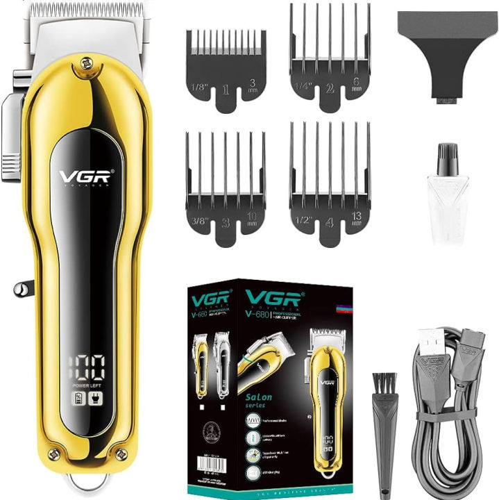 VGR%20V-680%20Professional%20Salon%20Series%20Hair%20Clipper/Trimmer%20for%20Men,%20200%20min%20Runtime%20with%204%20Length%20Settings%20(Gold)%20-%20Image%205