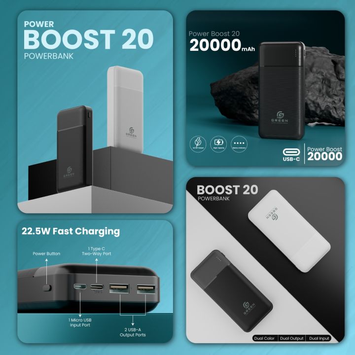 (New%20Launch)%20Green%20Power%20Boost%20%7C%2020000mAh%20Fast%20Powerbank%20%7C%2022.5W%20%7C%20PD%20Fast%20Charging%20%7C%20Six%20Months%20Warranty%20%7C%20QC%203.0%20%7C%20Two%20Way%20Fast%20Charging%20%7C%20Triple%20Ports%20Output%20%7C%20Double%20Ports%20Input%20%7C%20Portable%20Powerbank%20%7C%20Black&%20White%20Colors%20-%20Image%208