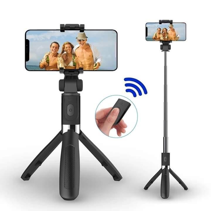 Bluetooth Selfee Sticks With Try Port Foldable