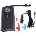 1 PCS Black Car Air Pump Universal Car Air Pump Portable Car Air Pump Tire Inflator Air Compressor. 
