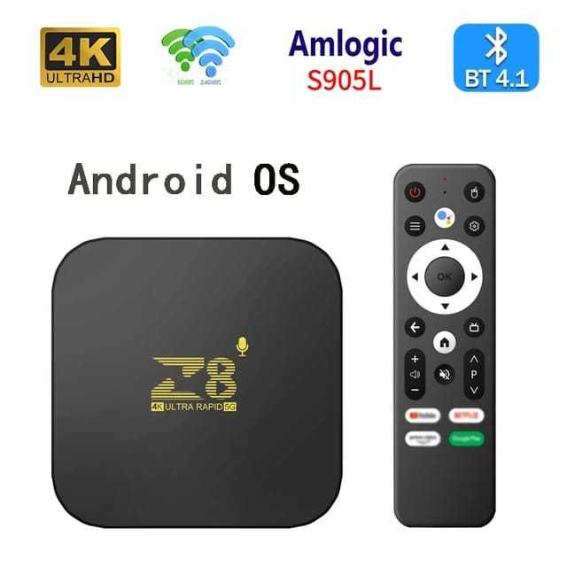 Z8 Smart TV Box Android  2GB 16GB