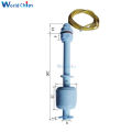 100mm PP Liquid Water Level Sensor Switch Horizontal Float Switch Low Pressure for Tank Pool Water Level Sensor with Wire. 