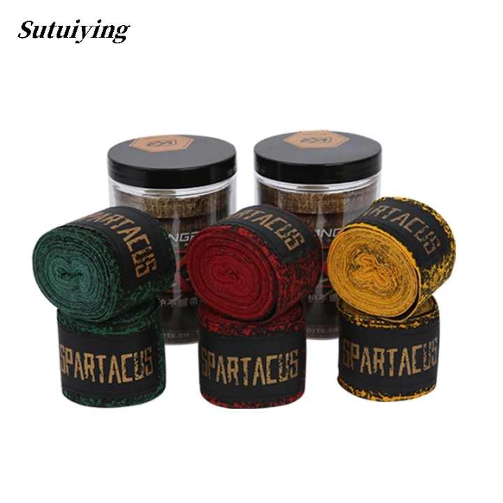 Sutuiying%201%20Pair%20Professional%20Boxing%20Handguard%20Bandage%20Woolen%20High%20Elastic%20Sanda%20Taekwondo%20Hand%20Bandage%20-%20Image%203